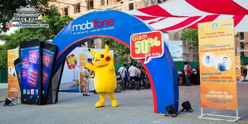 Các loại cổng chào thường gặp trong các sự kiện