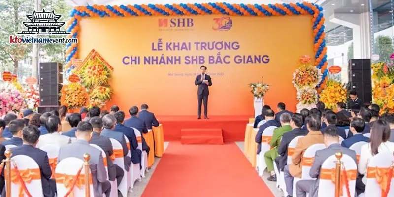 tổ chức khai trương