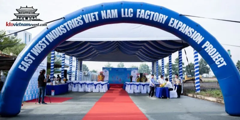 tổ chức lễ khởi công